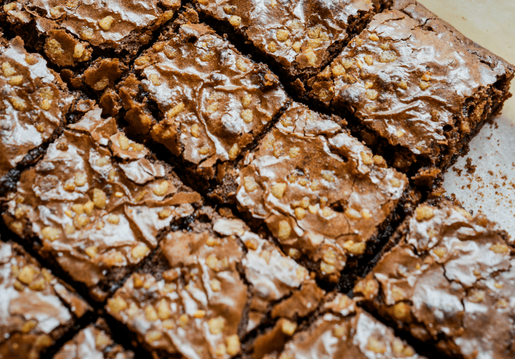 Our absolute favorite easy peasy five ingredient fudgy brownie&nbsp;recipe