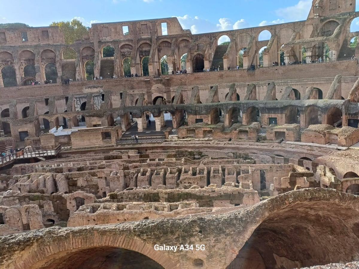 Roaming around Rome with my&nbsp;dad