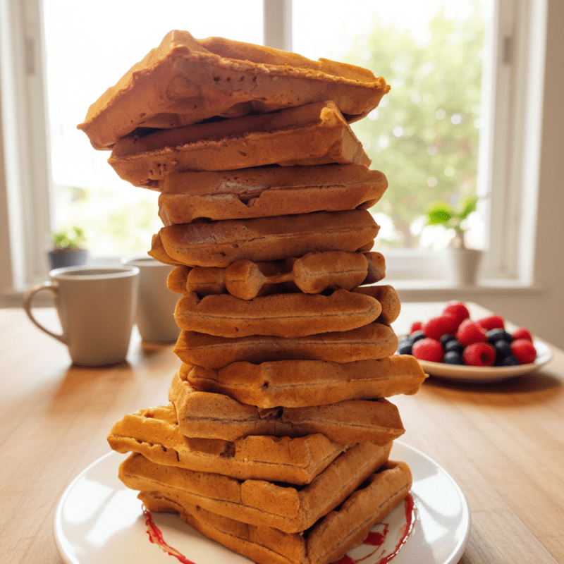 Our kids’ favorite weekend waffles (or pancakes) that are secretly good for&nbsp;you